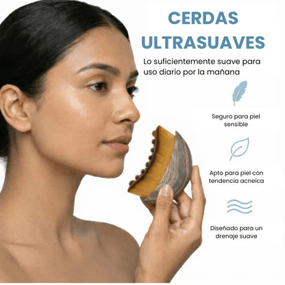 Cepillo Facial Linfático Ultrasuave